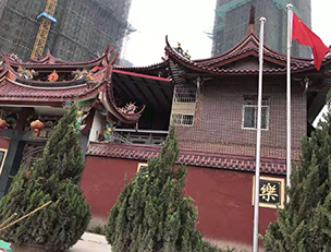 莆田西兴寺旗杆